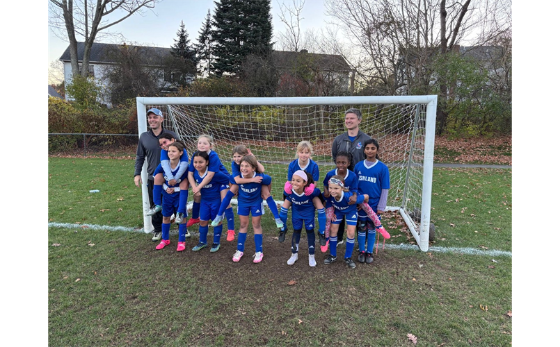  Ashland United Girls Grade 3 C2 Fall 2025 Champions